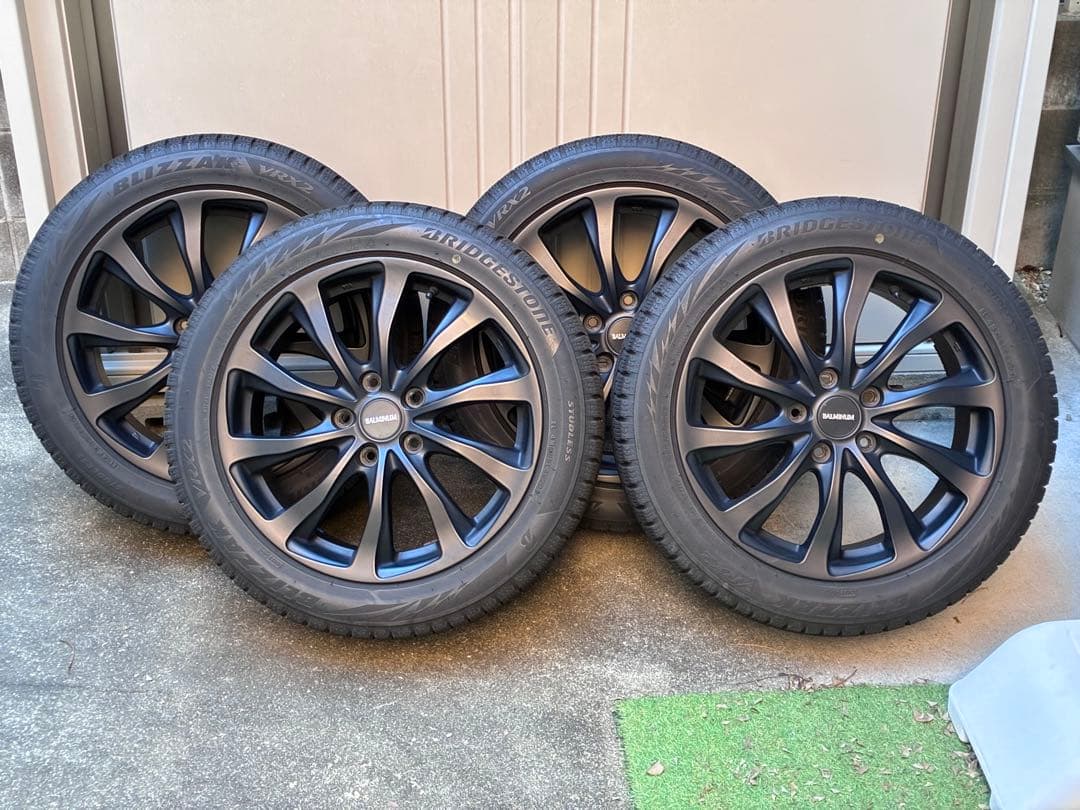 【送料込室内保管】VRX2 マツダ3ファストバック等215/50R17 バルミナ