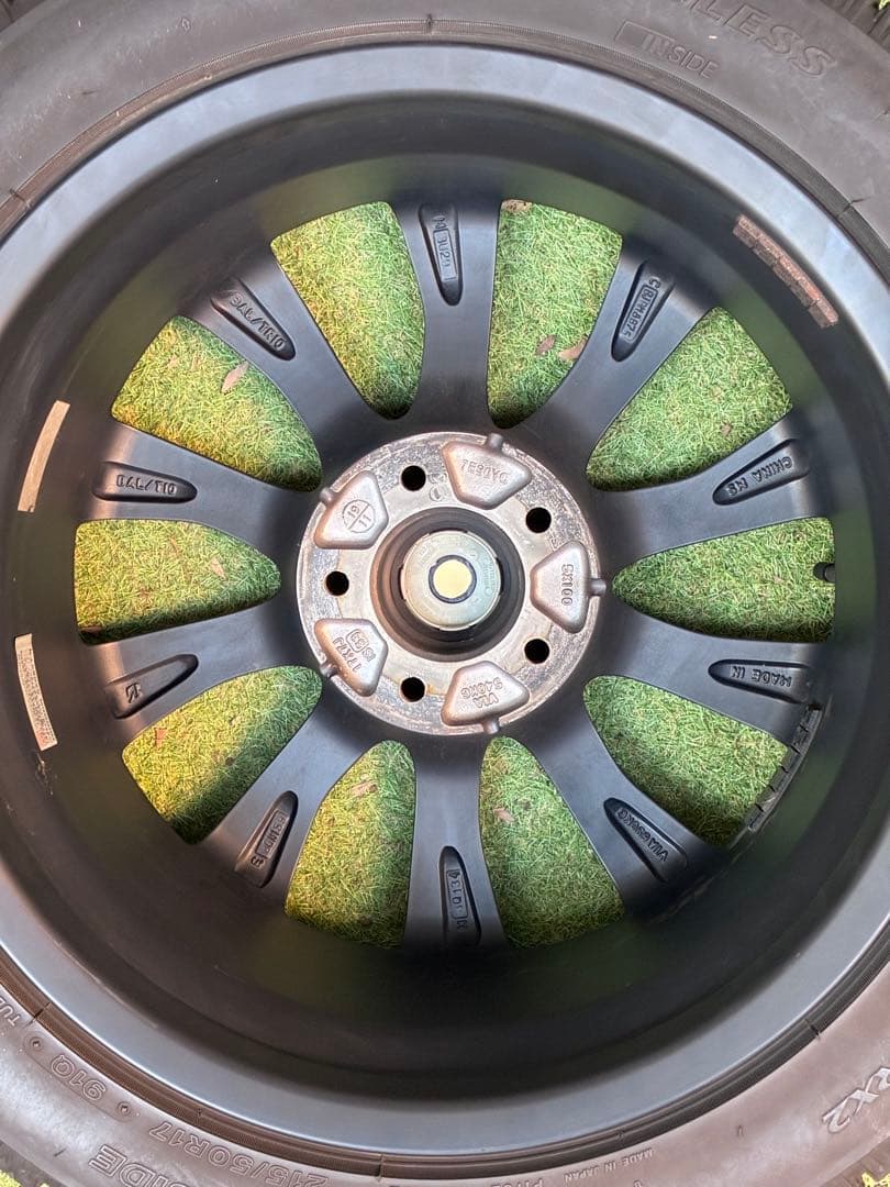 【送料込室内保管】VRX2 マツダ3ファストバック等215/50R17 バルミナ