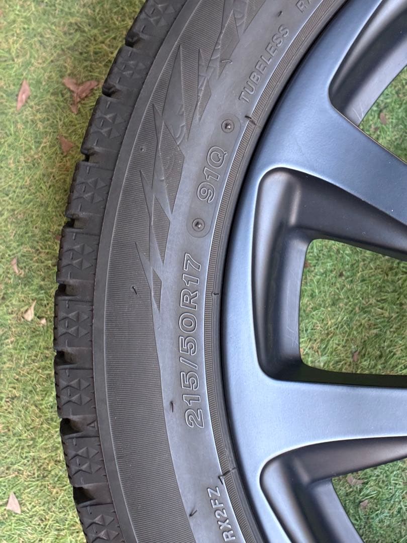 【送料込室内保管】VRX2 マツダ3ファストバック等215/50R17 バルミナ