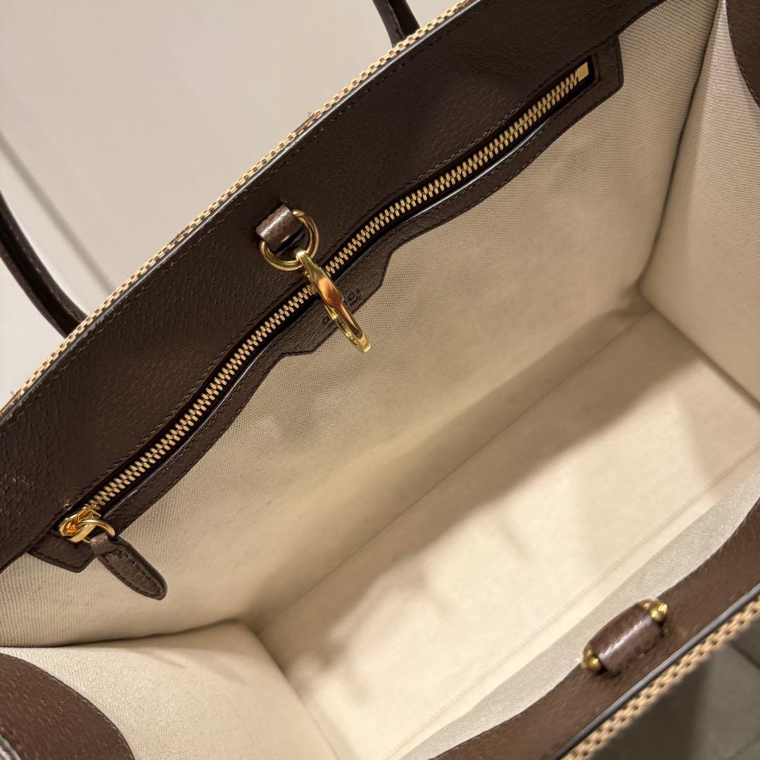 正規店 一回使用 GUCCI グッチ ジャンボGG トートバッグ