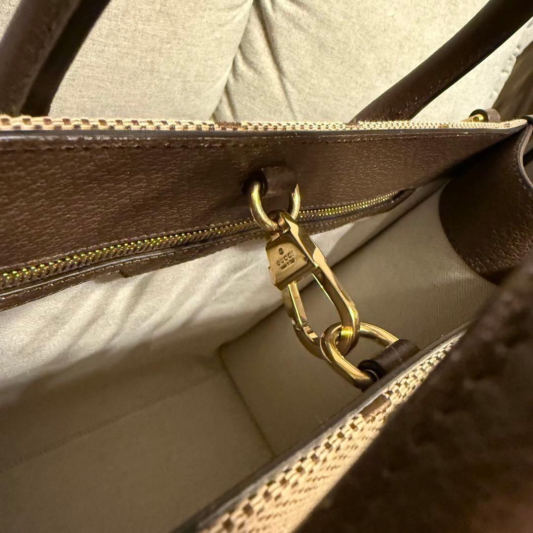 正規店 一回使用 GUCCI グッチ ジャンボGG トートバッグ