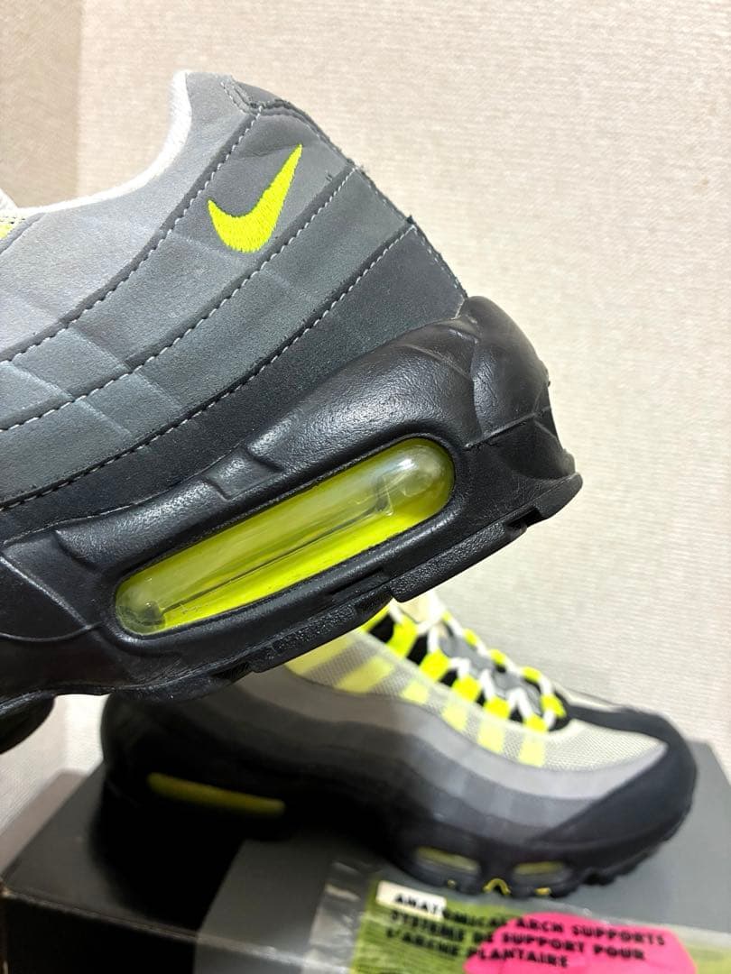NIKE AIRMAX95 OG 2020イエローグラデーション27.5㎝