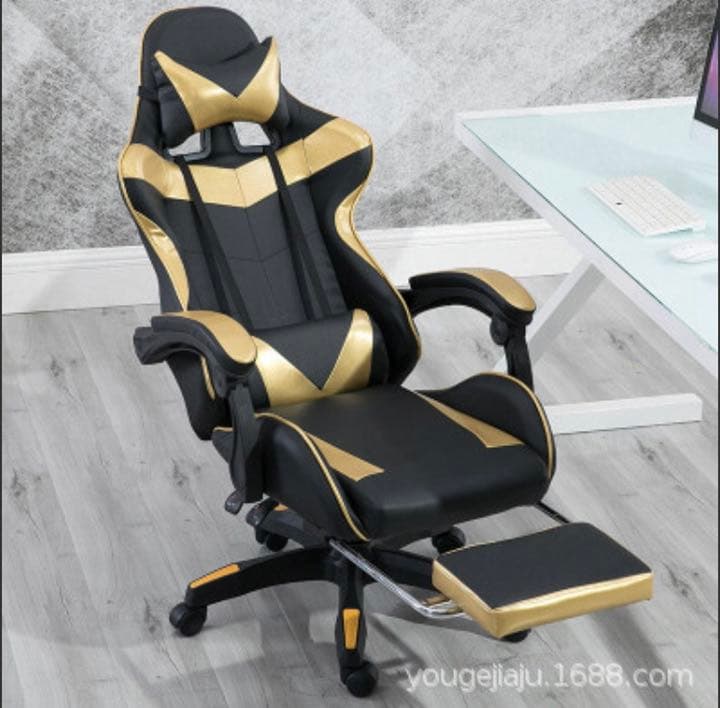 新品未使用 ゲーミングチェア 在宅ワーク 椅子 オフィス リクライニング