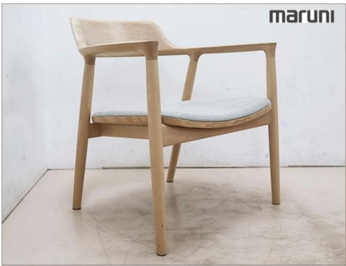 【美品】マルニ木工 ヒロシマ HIROSHIMA ラウンジチェア 24万 ③