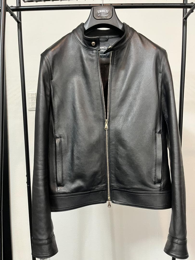 EMMETI エンメティJURI ブラック ゴールドジップ　46