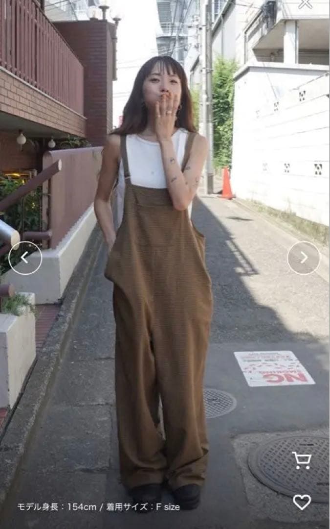 TEEN BOOP チェックルーズロンパース