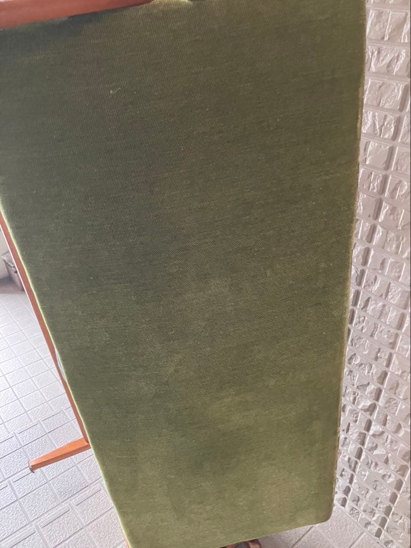 ■オールドカリモク■Kチェア■ストライプ柄■2Pソファ■ビンテージ/レトロ