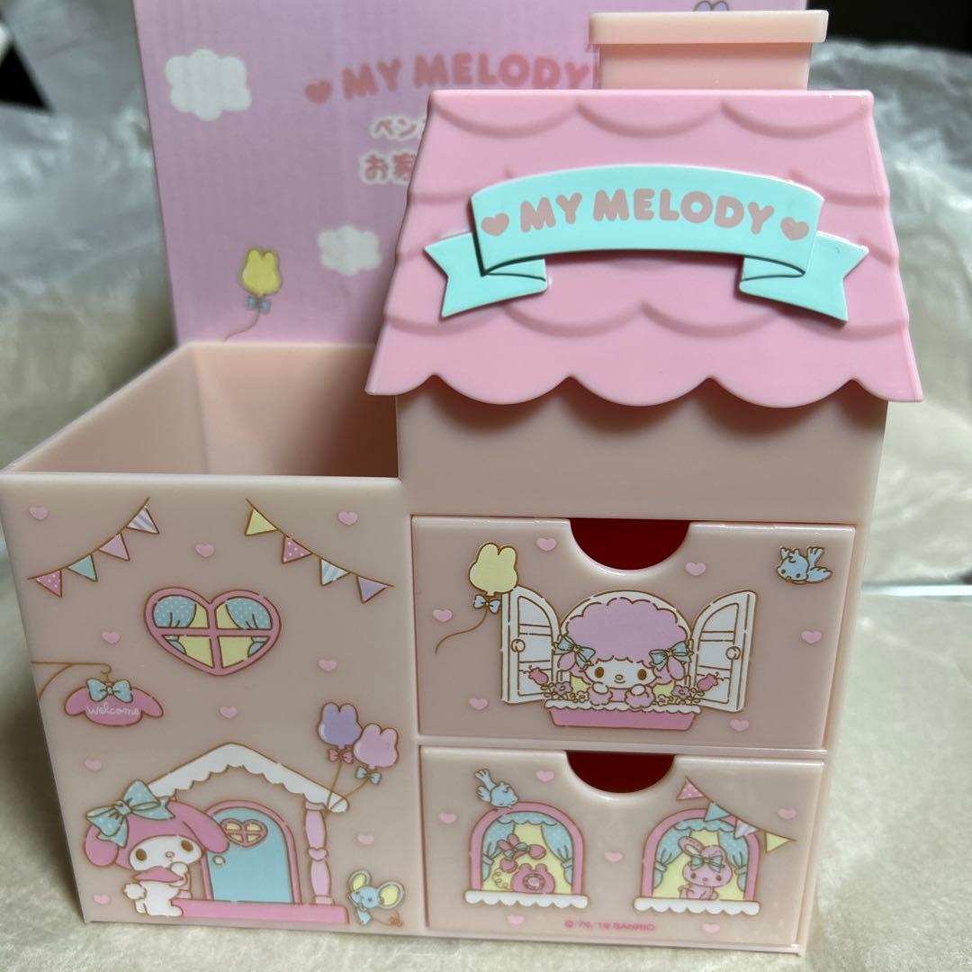 My Melody 家型小物入れ マイメロ