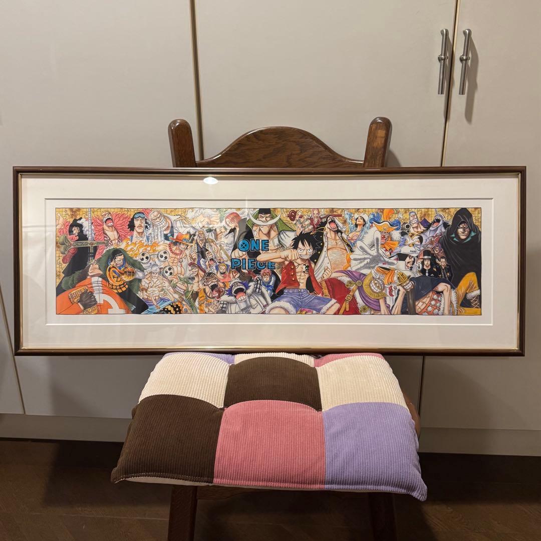 【激レア】ONE PIECE ワンピース 10周年 高級複製原画