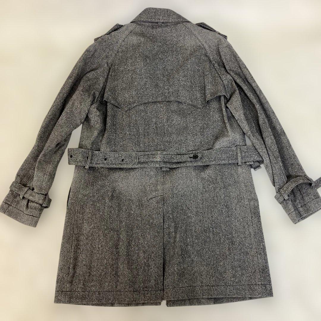 【美品】PS Paul Smith トレンチコート　グレー　ベルト付き