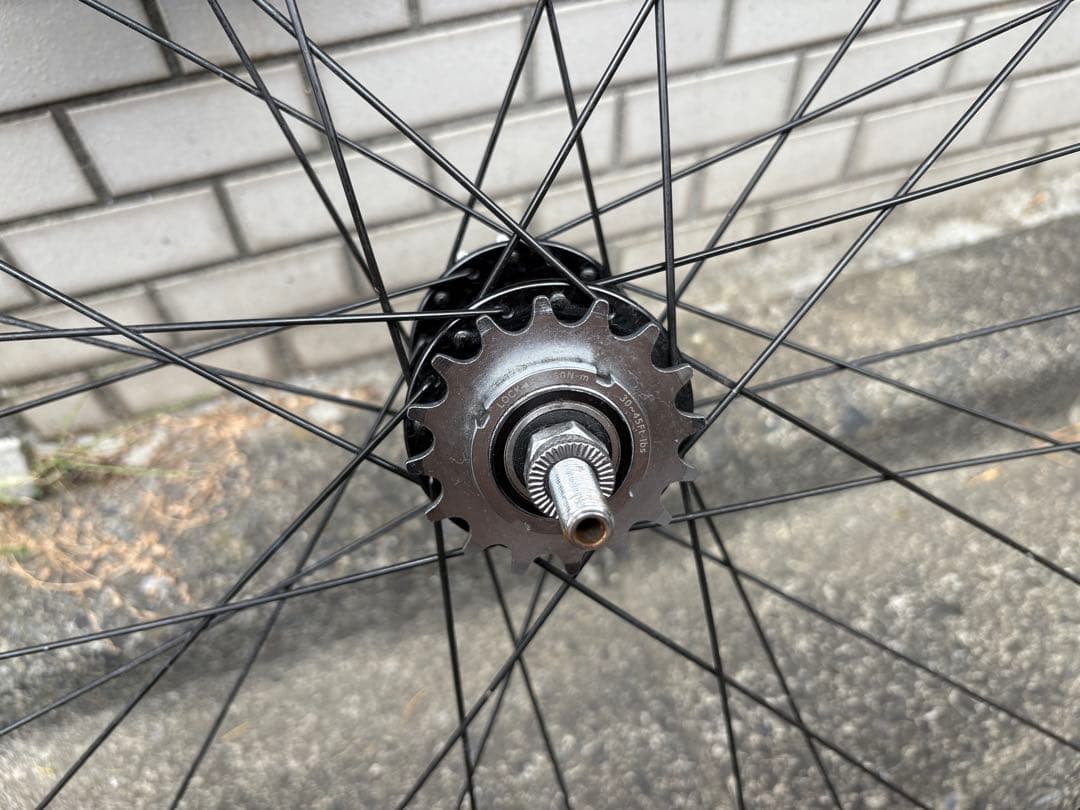 ピスト　ホイール　前後セット　700c