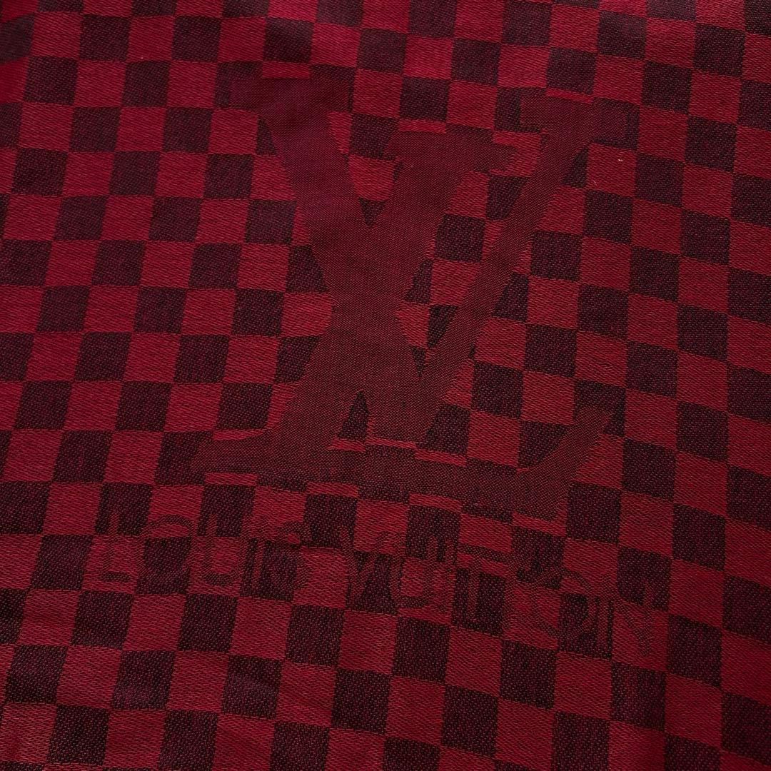 LOUIS VUITTON ルイヴィトン マフラー ダミエ柄