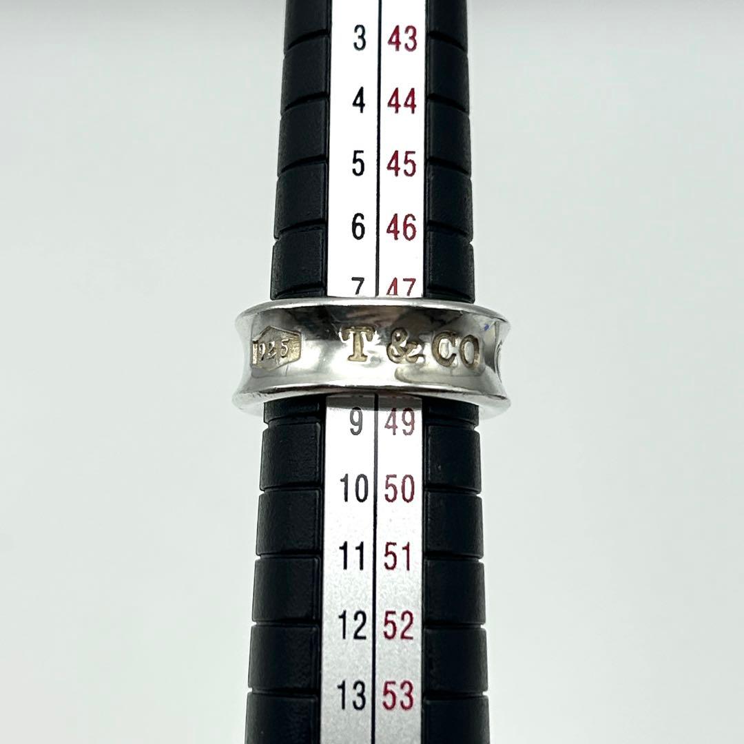 ティファニー　ナロー　1837 リング　約8号　シルバー　925