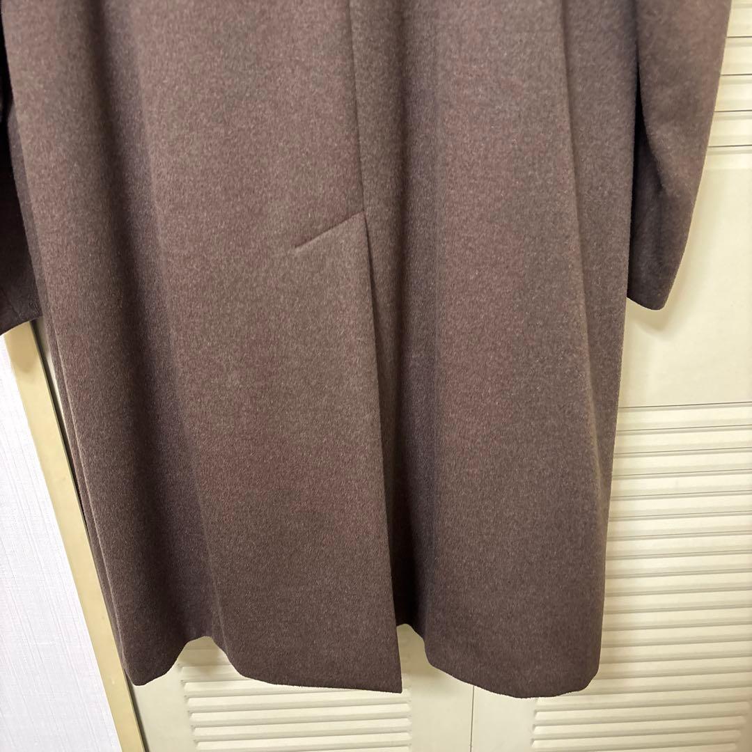 専用　BURBERRY カシミア、アンゴラ入りコートMサイズ　ブラウン
