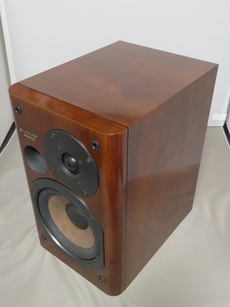 【美品/名機】ONKYO D-202AXスピーカーペア動作確認済み シリアル同番