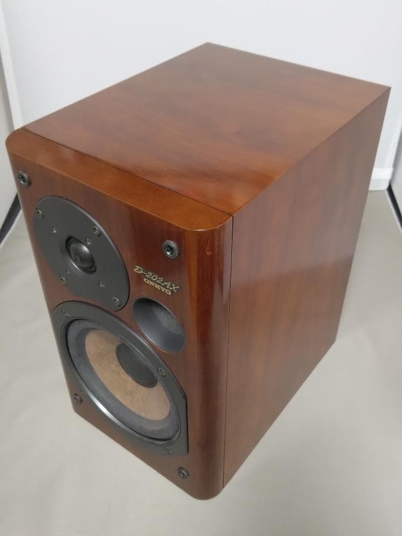 【美品/名機】ONKYO D-202AXスピーカーペア動作確認済み シリアル同番