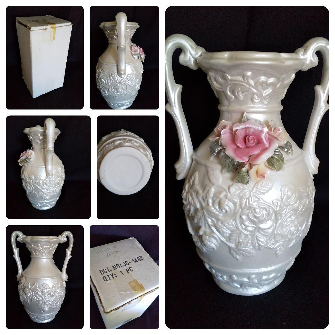 エレガント 薔薇雑貨★花瓶★新品