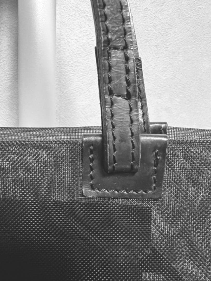 レア｜ゴルチエ　ドラゴン　メッシュ　バッグ　ミニトート　ブラック