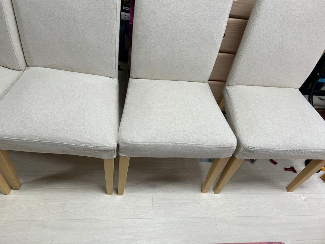 美品 タモ無垢材使用 ダイニングテーブル 福岡直接引取限定