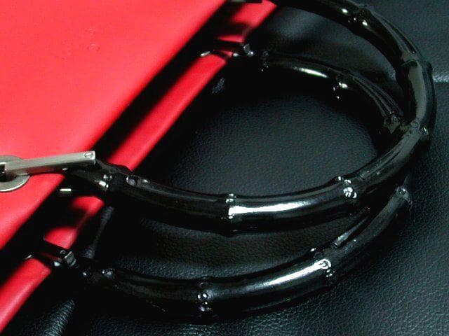 GUCCI　グッチ バンブー レザー トートバッグ　イタリア製