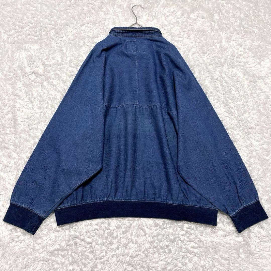 完売品✨ ネイタルデザイン DENIM SWEAT POLO B.I.G M