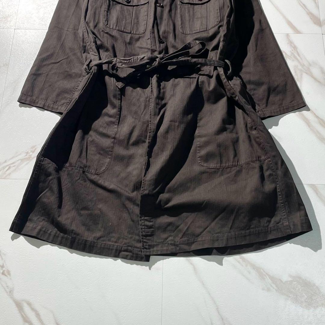 極美品 17AW⭐️ヨウジヤマモトプールオム スタンドカラーコート グレー系 3