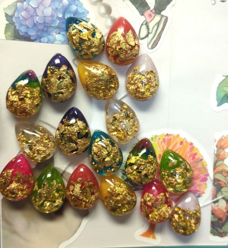 ハンドメイド　ピアス