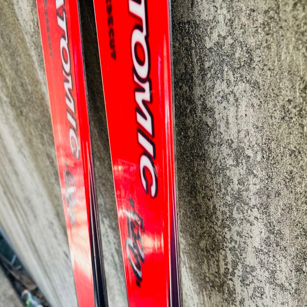 ATOMIC レーシングスキー レッド　160