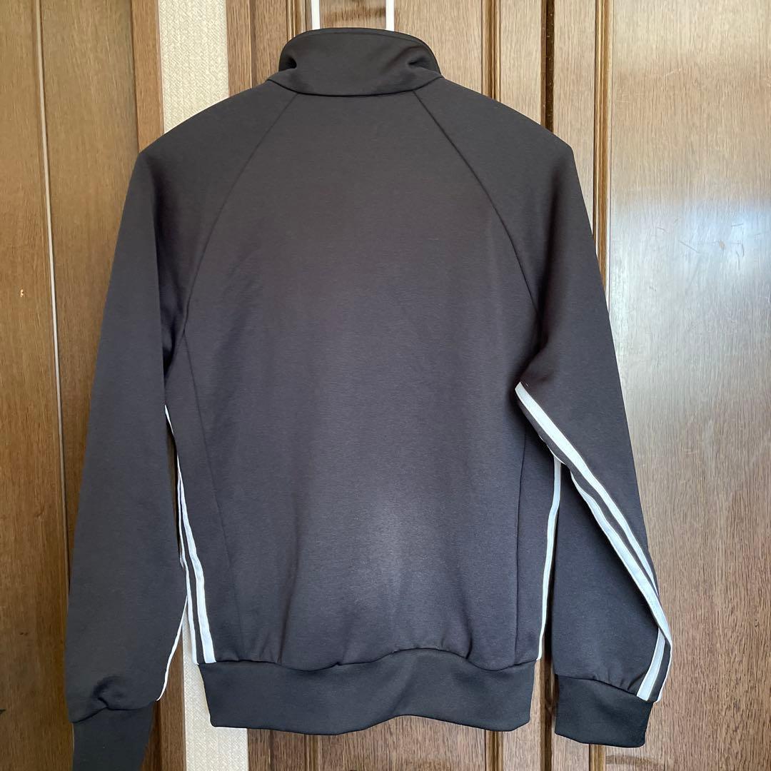 adidas トレフォイルロゴ　トリコロールジャケット Mサイズ 黒