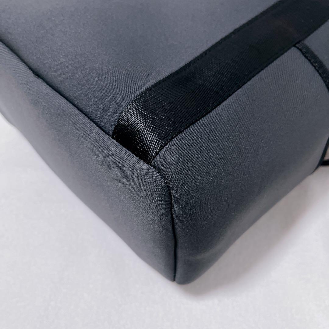 PAPILLONNER未使用 WETダブルポケットトート S ネオプレン グレー