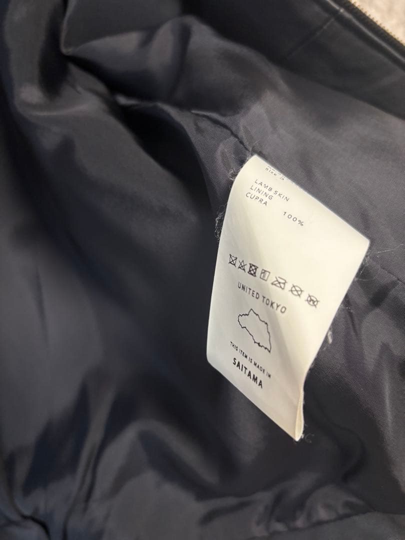 UNITED TOKYO レザージャケット