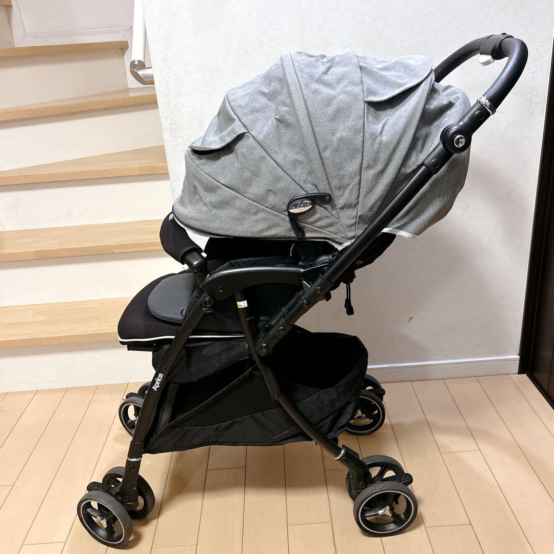 【美品】Aprica ラクーナ ビッテ レザーハンドル アカチャンホンポ限定