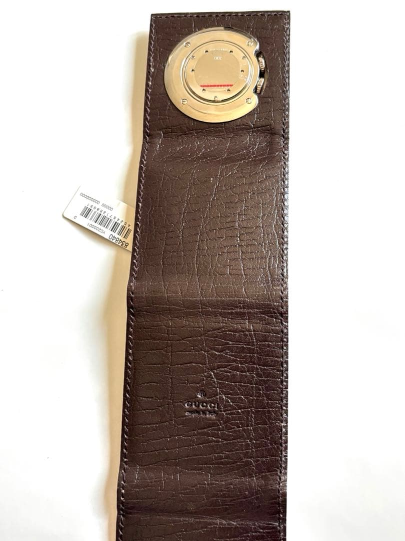 【未使用品】GUCCI グッチ トラベルクロック 置時計 200 電池切れ