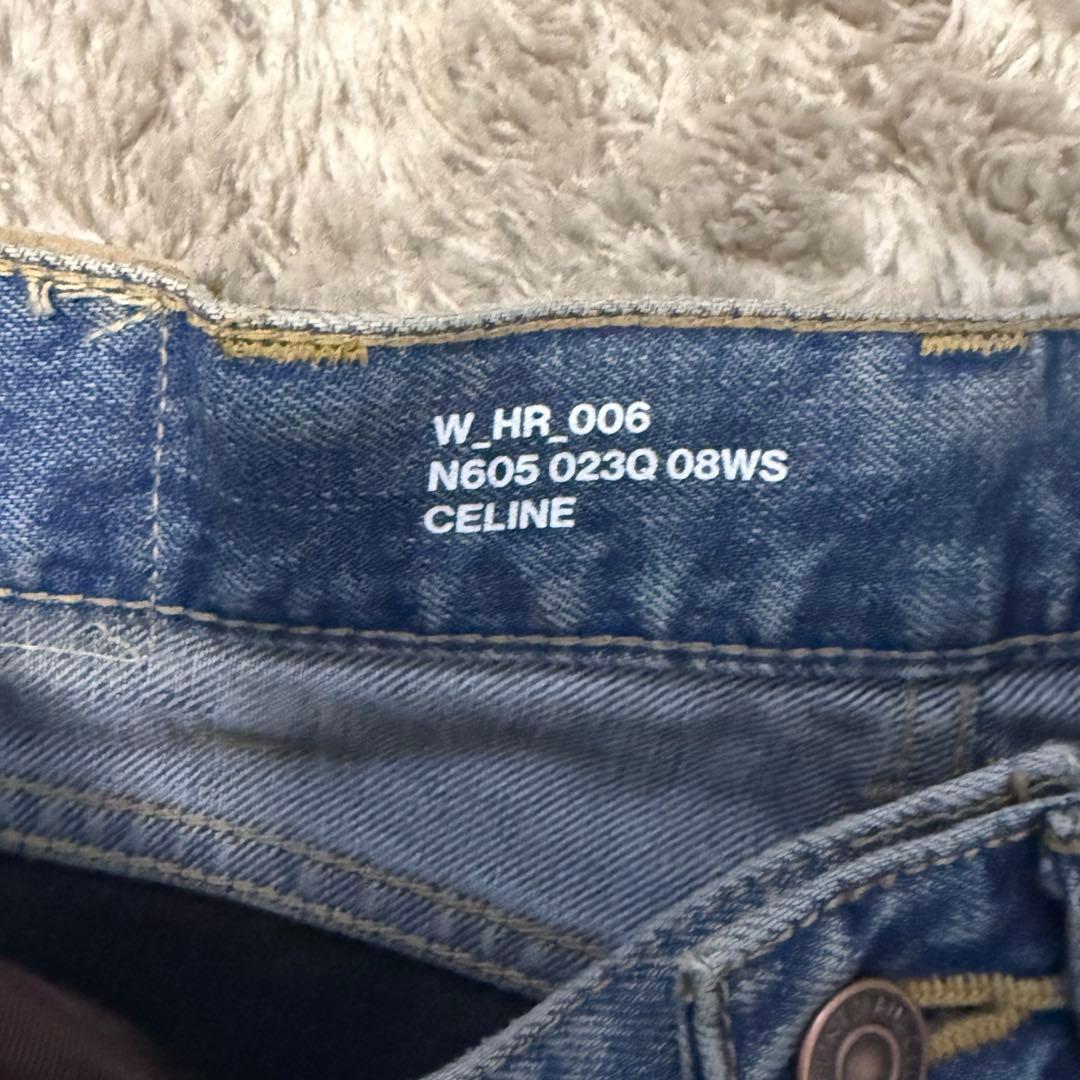 CELINE 22FWコレクション　テーパードデニム