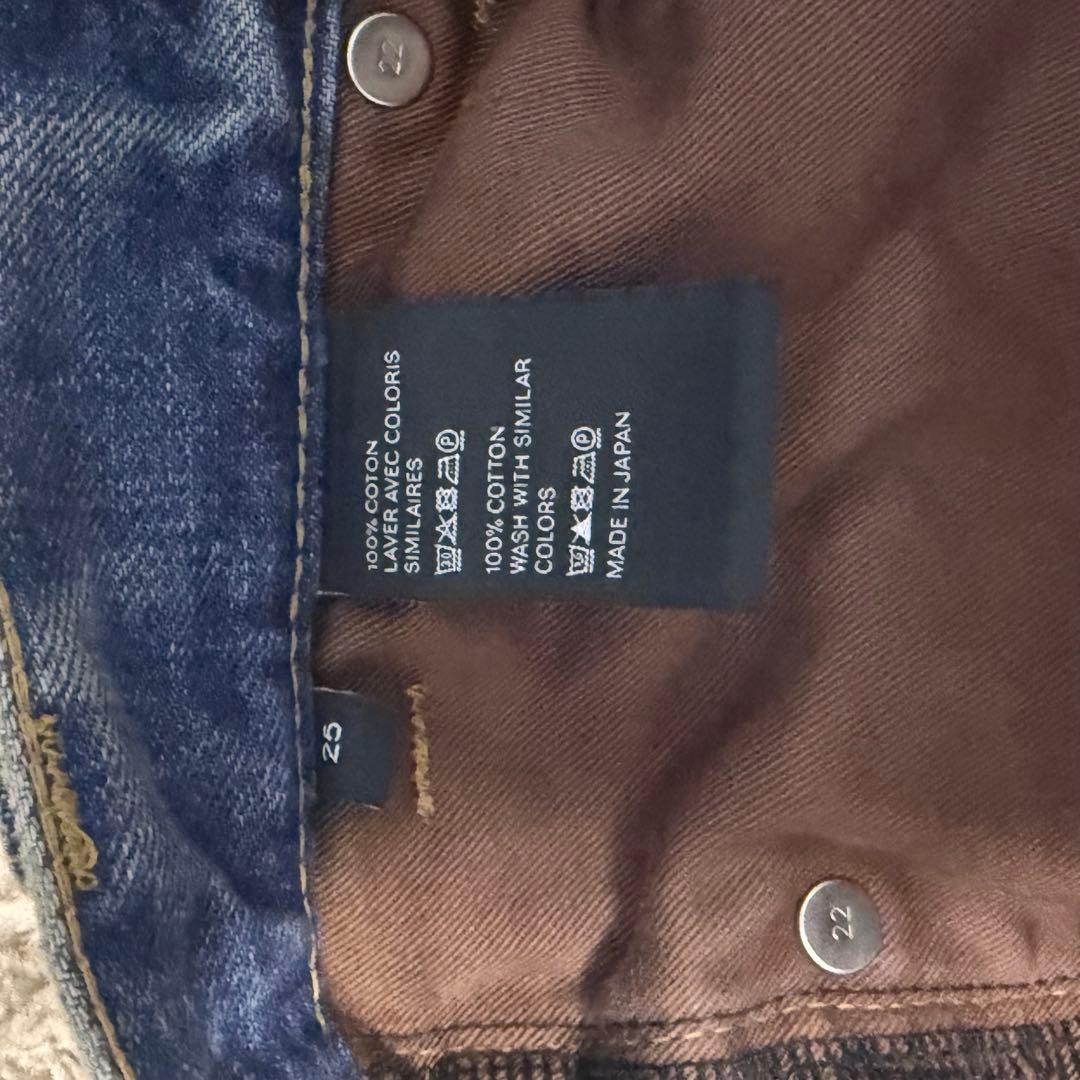 CELINE 22FWコレクション　テーパードデニム