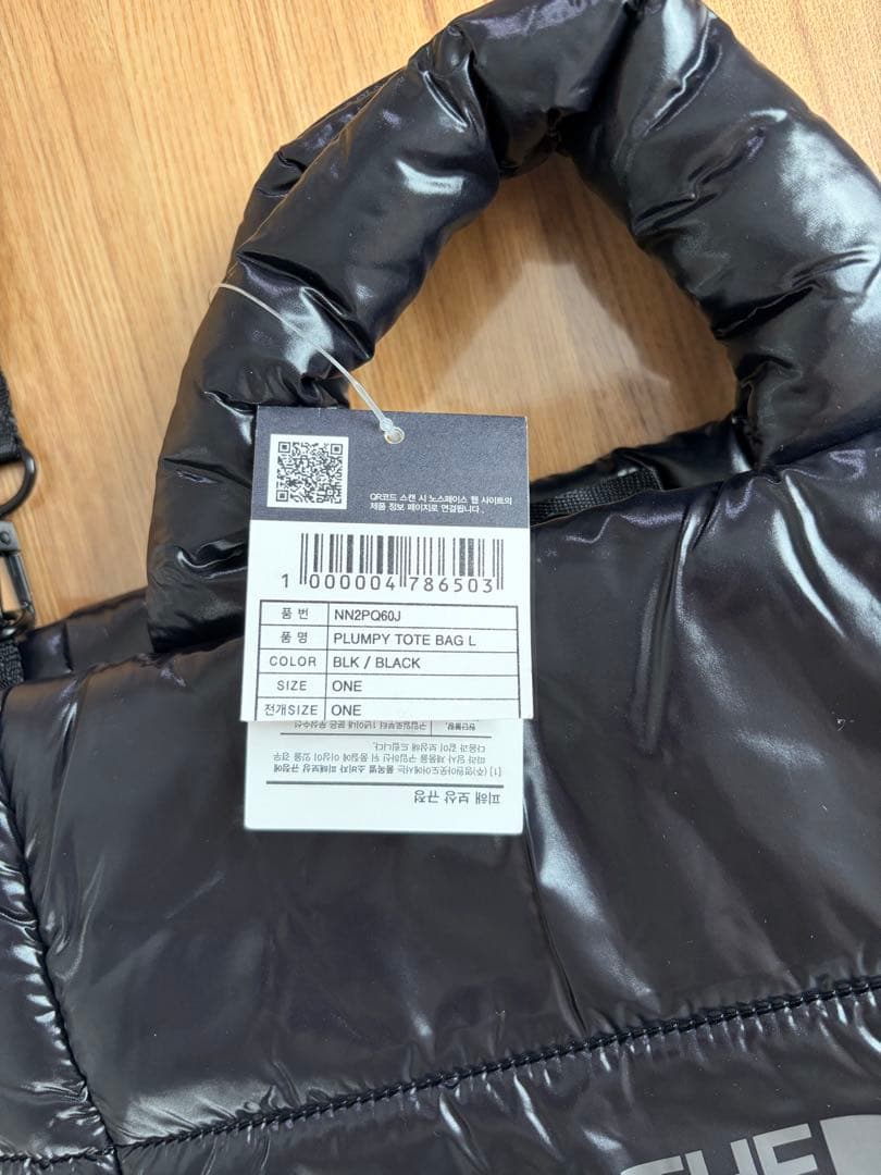 THE NORTH FACE PLUMPY TOTE BAG L ブラック