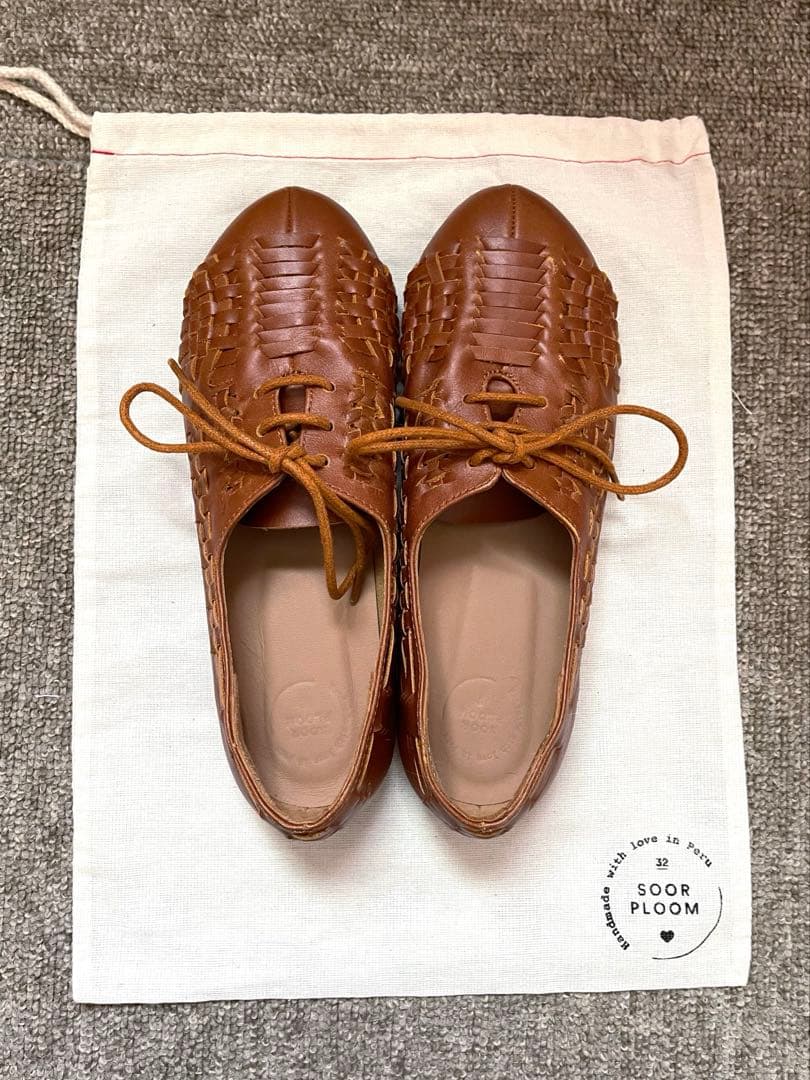 新品未使用　soorploom Huarache,Lace Up, 34
