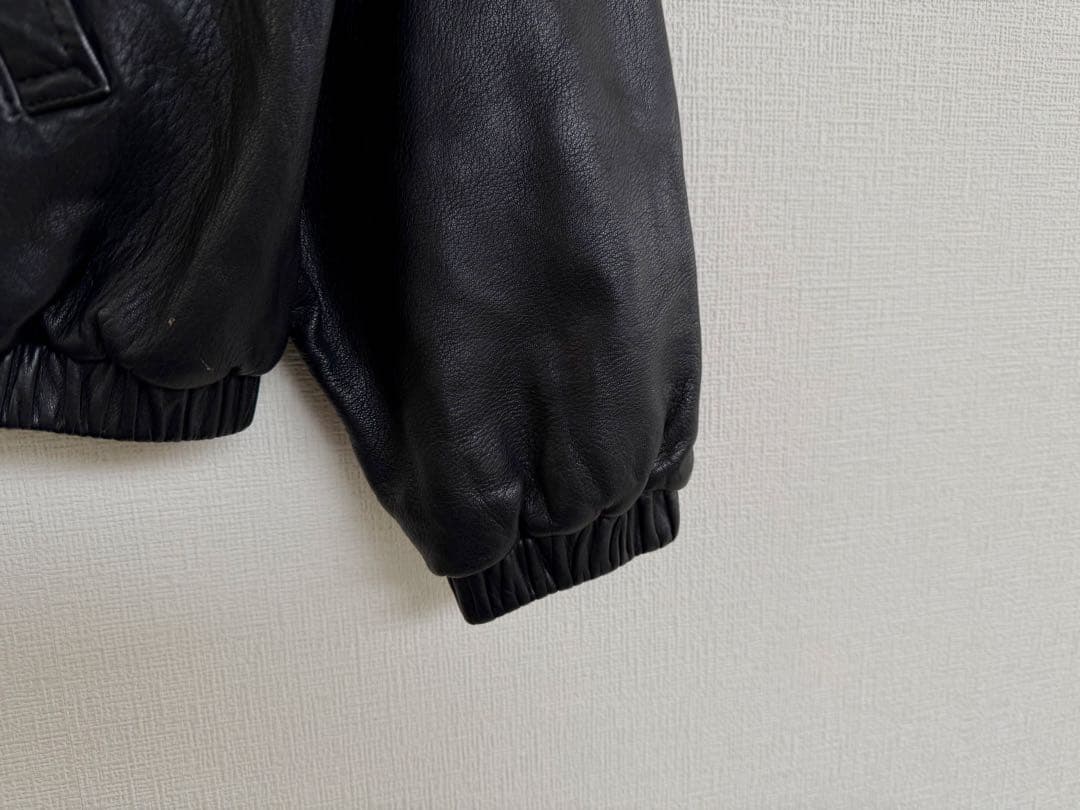 スペシャル ポニー無 90s ラルフローレン レザー ジャケット XL ブラック