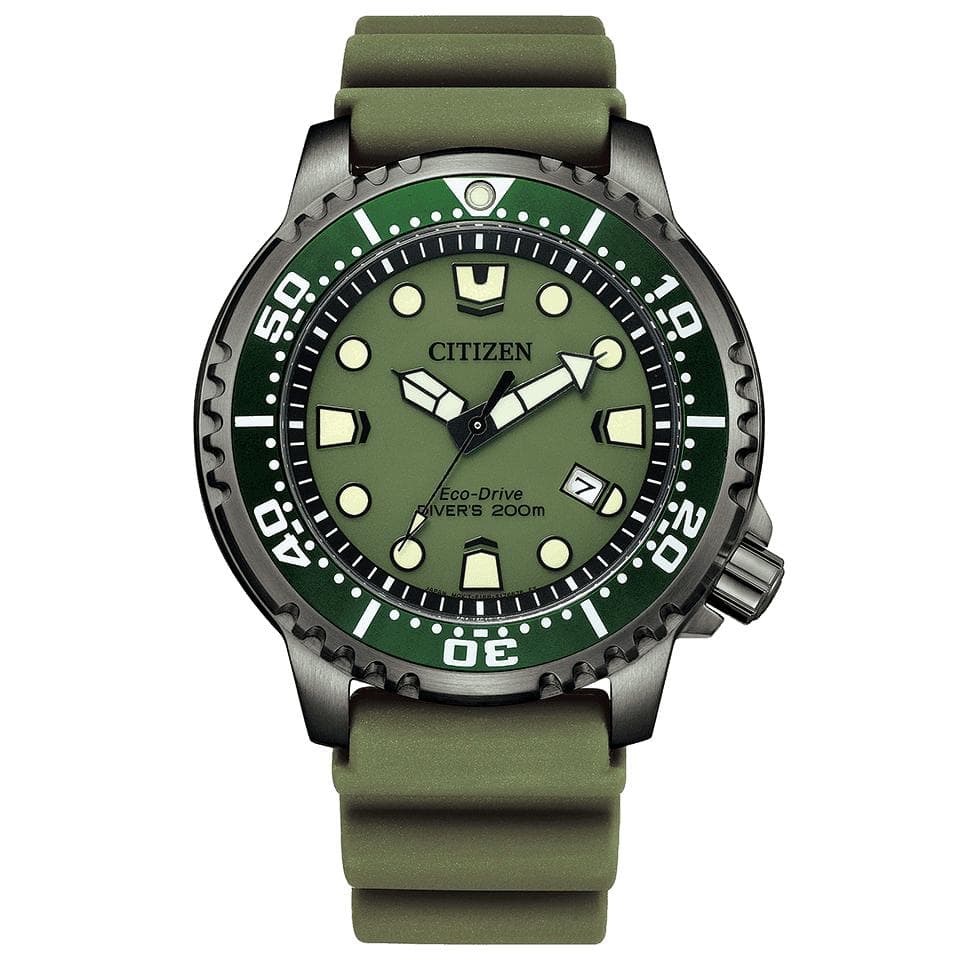 CITIZEN シチズン PROMASTER MARINE グリーン ソーラー