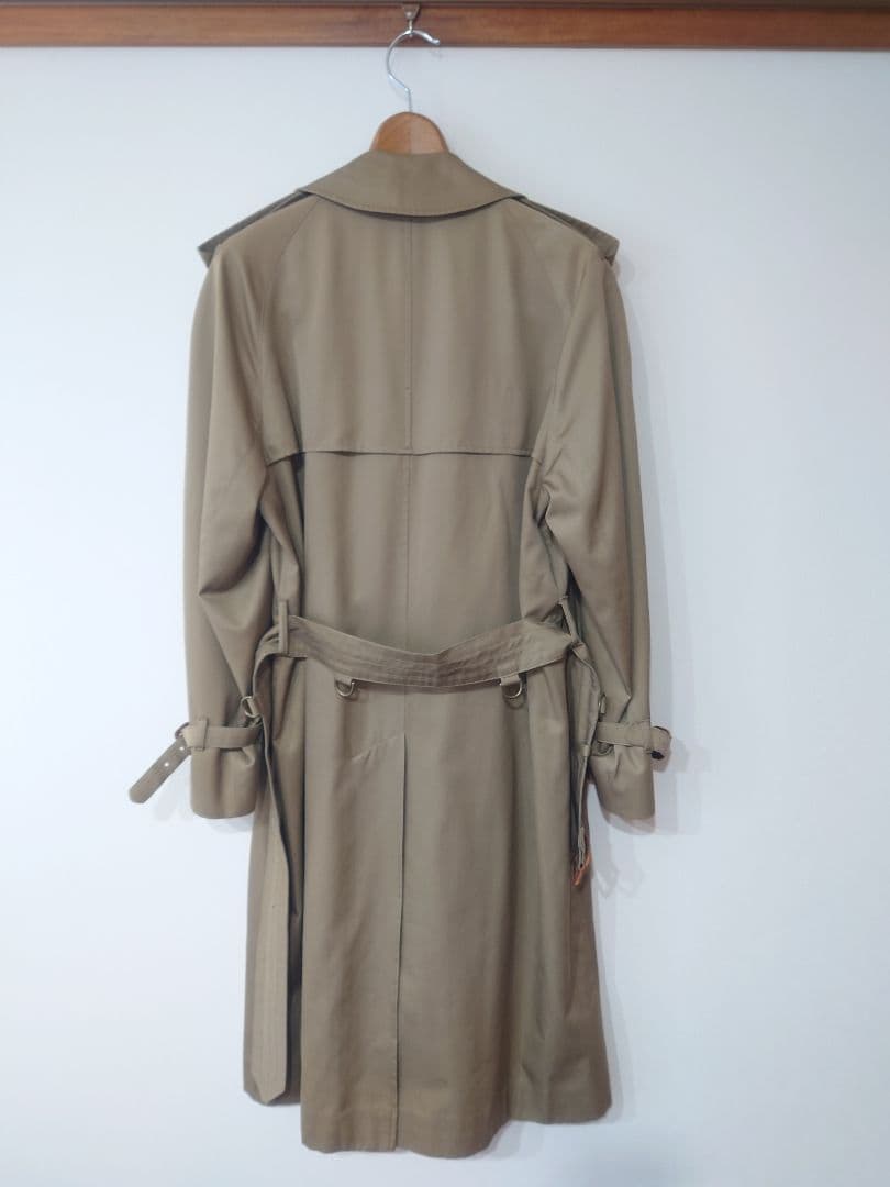 【定番名品】Aquascutum アクアスキュータム トレンチ ベージュ 80s