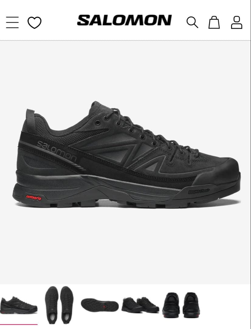 靴 x-alp leather