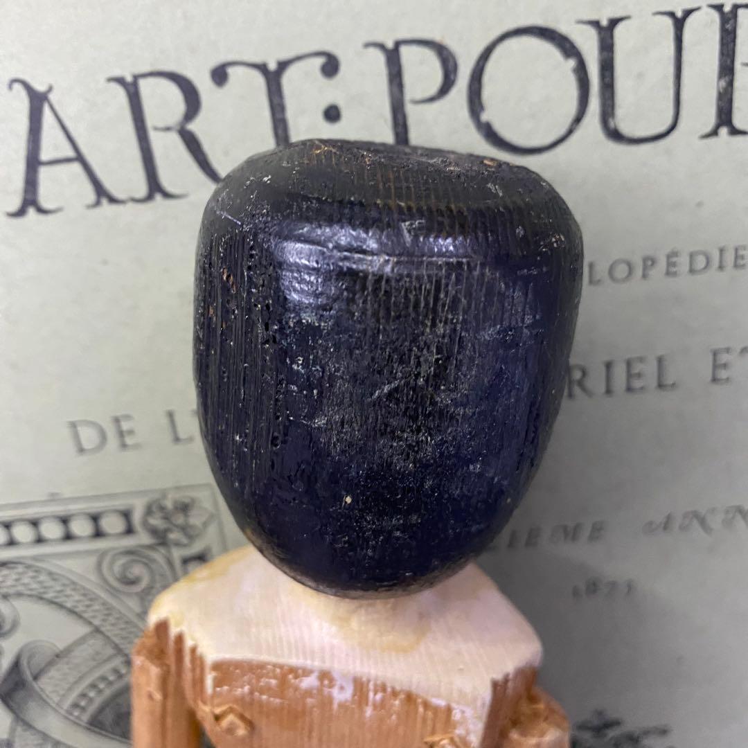 アンティーク 木製人形 ペグドール ペニードール