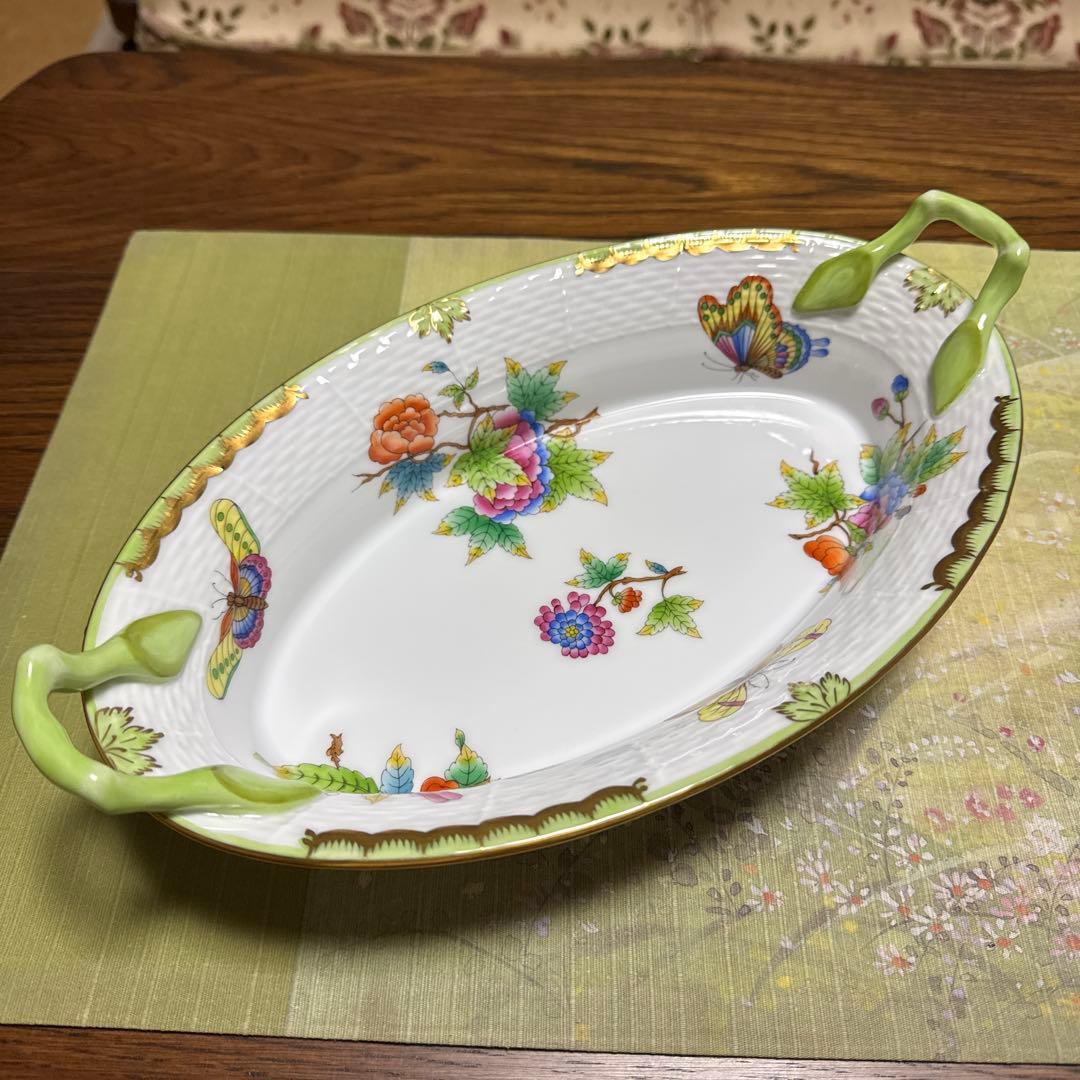 ヘレンド　ヴィクトリアブーケ　バスケット