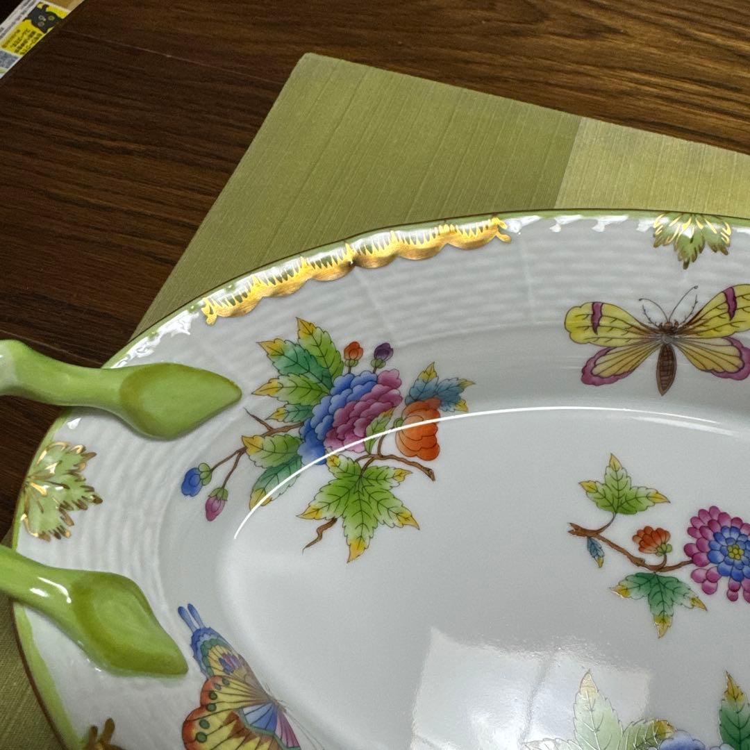 ヘレンド　ヴィクトリアブーケ　バスケット