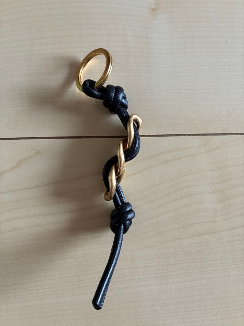 BOTTEGA VENETA ボッテガヴェネタ レザー キーリング キーホルダー