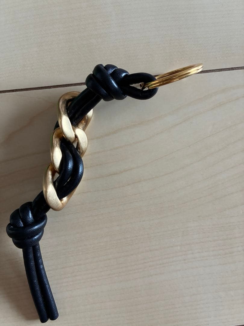 BOTTEGA VENETA ボッテガヴェネタ レザー キーリング キーホルダー