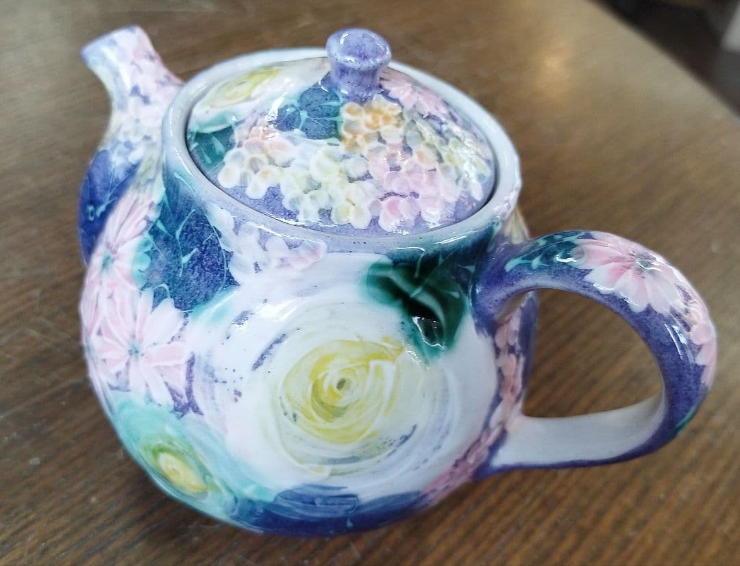 【値下げ中】工房ゆずりは　紫花化粧　プチポット　記念品　プレゼント