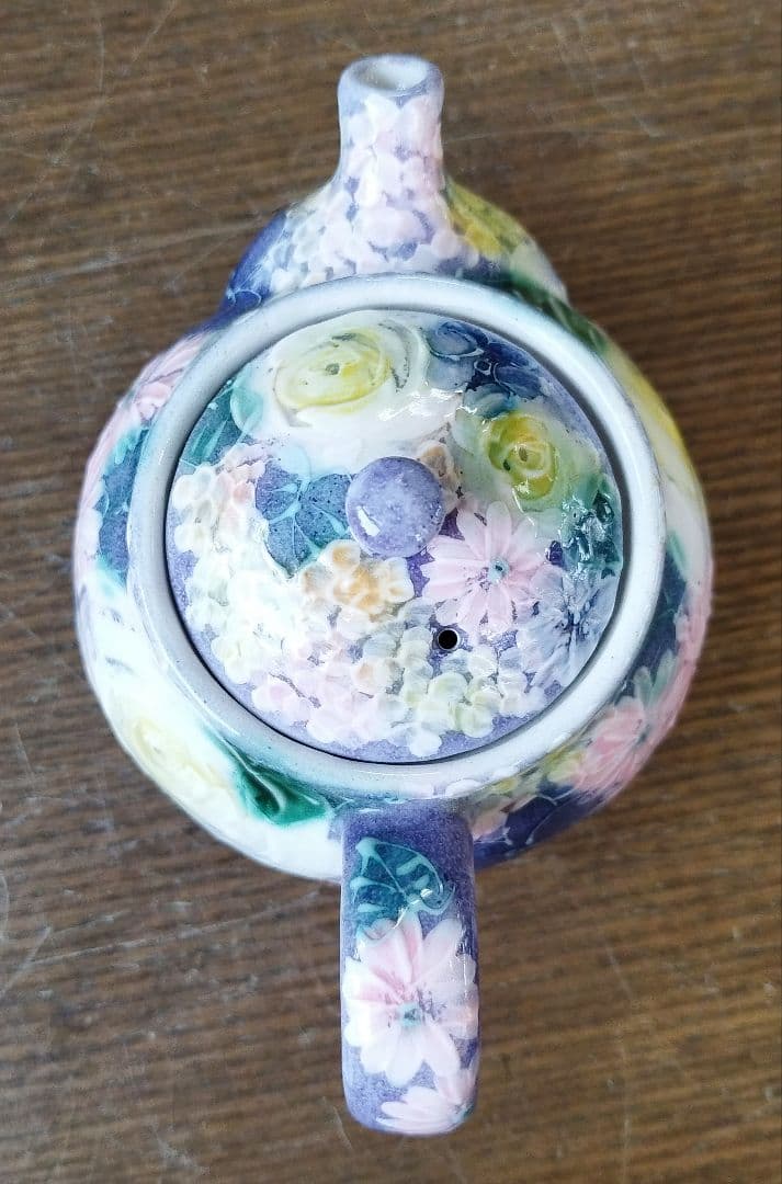 【値下げ中】工房ゆずりは　紫花化粧　プチポット　記念品　プレゼント