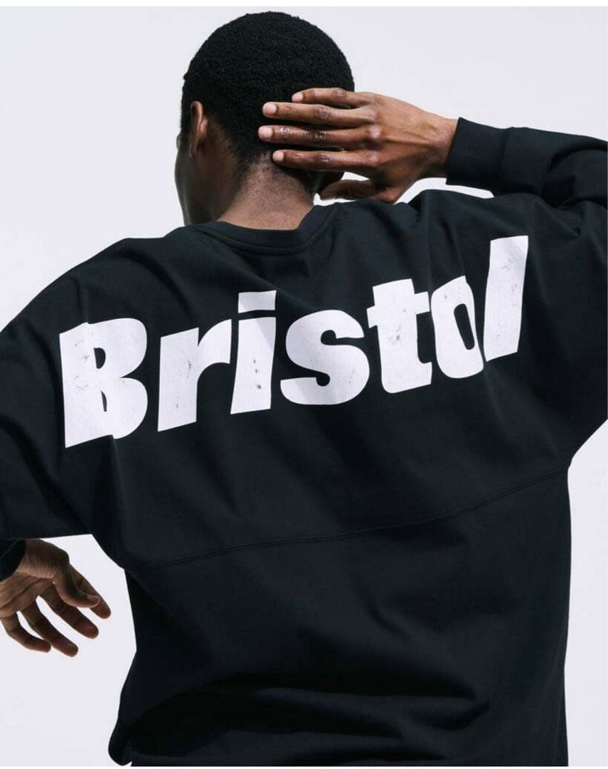F.C.REAL.BRISTOL オーバーサイズ　ロンT カットソー　ビッグロゴ