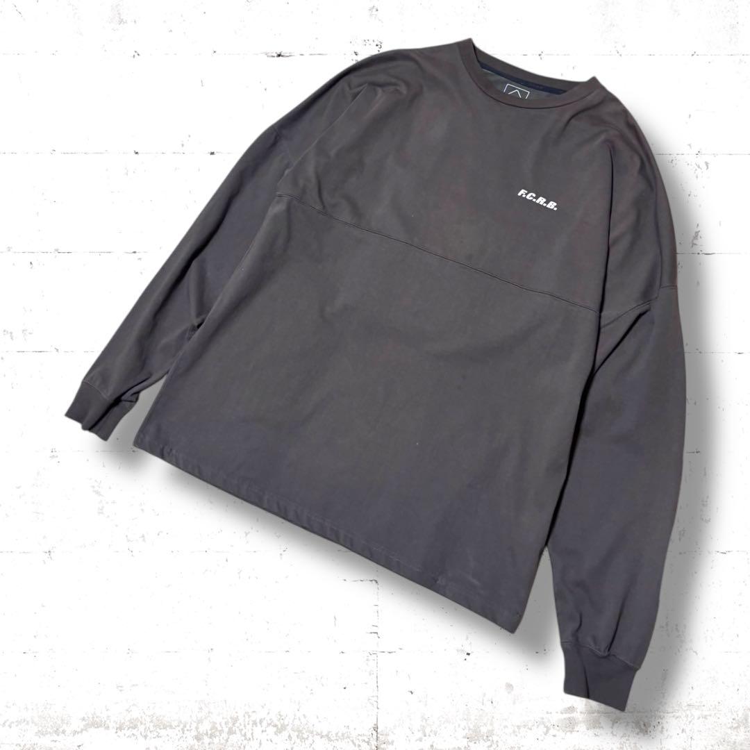 F.C.REAL.BRISTOL オーバーサイズ　ロンT カットソー　ビッグロゴ